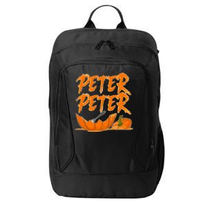 Peter Peter Pumpkin Eater- Pumpkin Face City Backpack