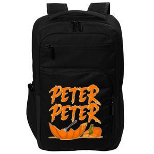 Peter Peter Pumpkin Eater- Pumpkin Face Impact Tech Backpack