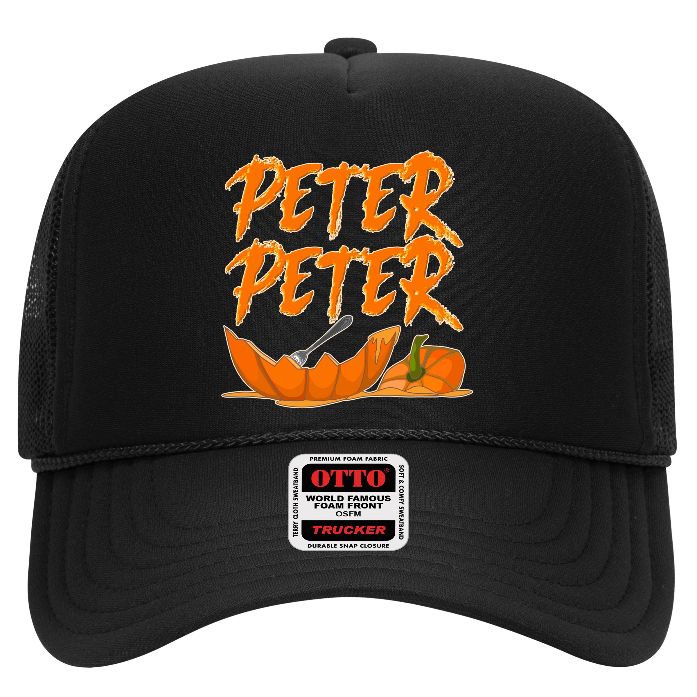 Peter Peter Pumpkin Eater- Pumpkin Face Hat
