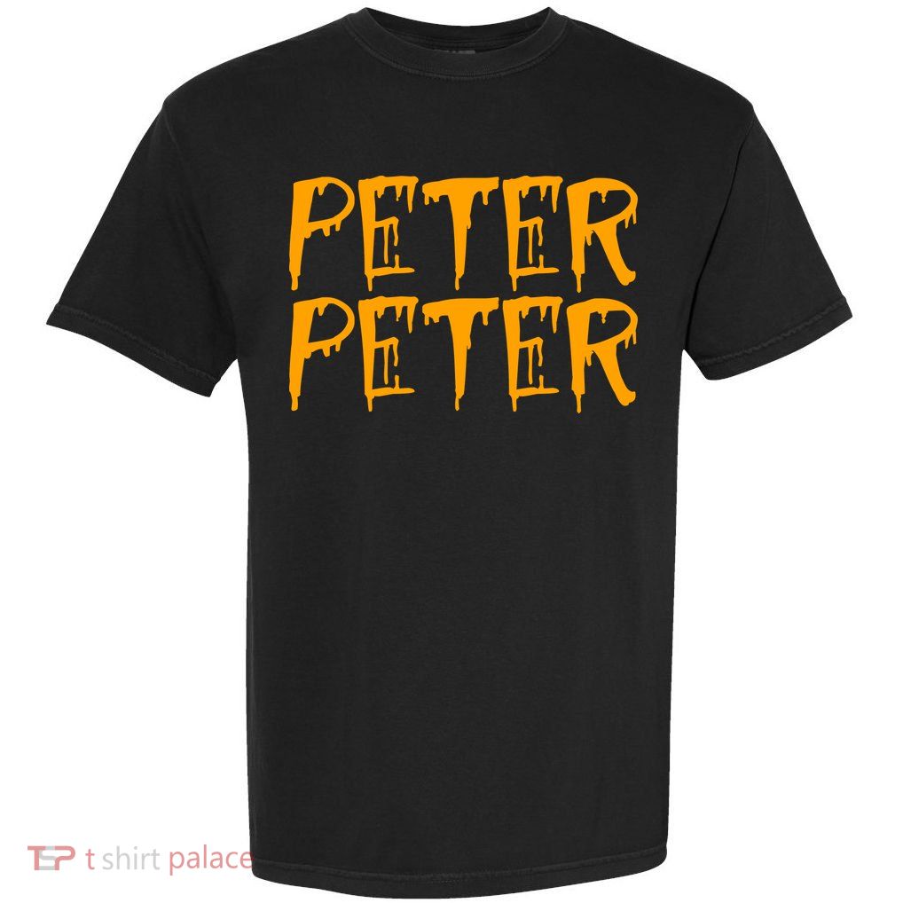 Peter Peter Pumpkin Eater Couples Halloween Costume Garment-Dyed Heavyweight T-Shirt