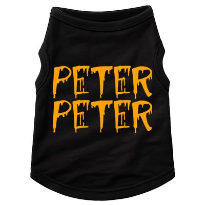 Peter Peter Pumpkin Eater Couples Halloween Costume Doggie Tank