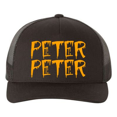 Peter Peter Pumpkin Eater Couples Halloween Costume Yupoong Adult 5-Panel Trucker Hat