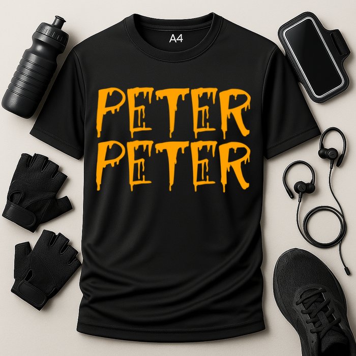 Peter Peter Pumpkin Eater Couples Halloween Costume Cooling Performance Crew T-Shirt