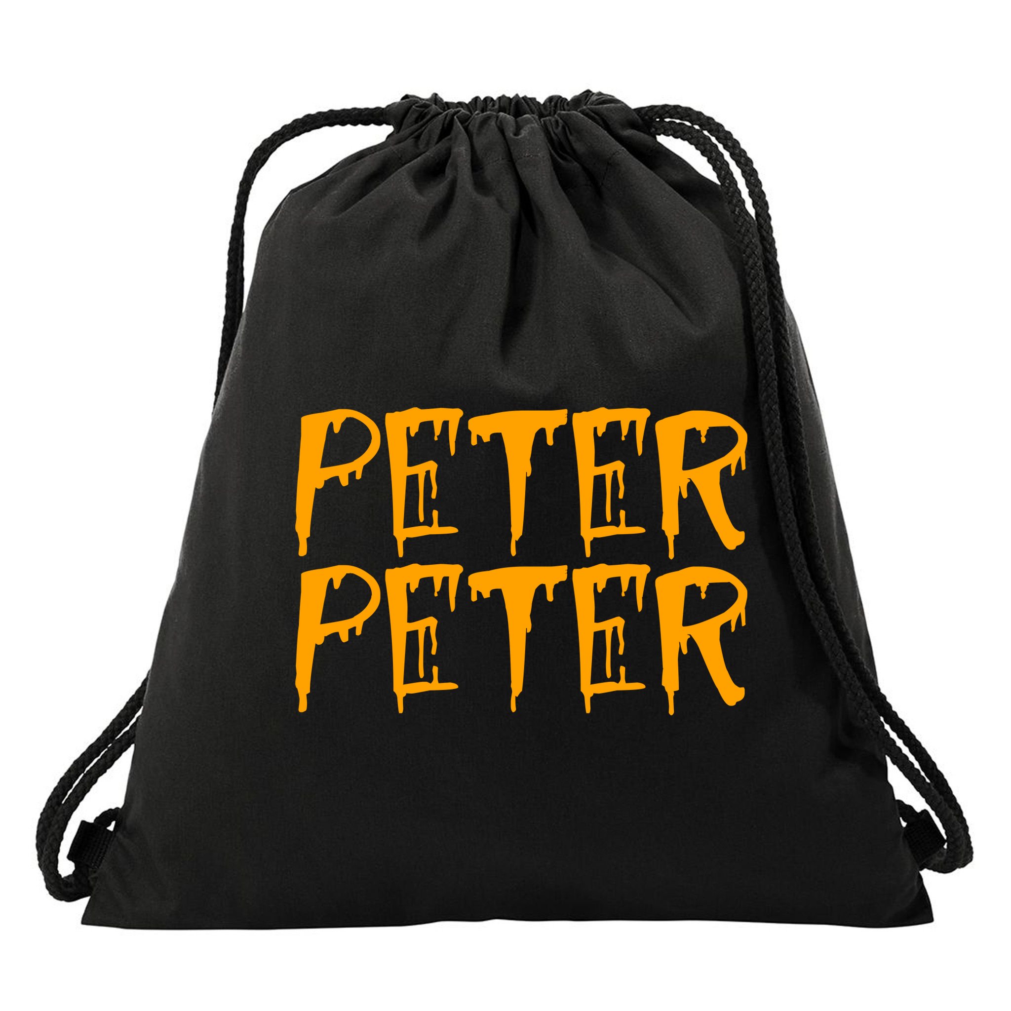 Peter Peter Pumpkin Eater Couples Halloween Costume Drawstring Bag