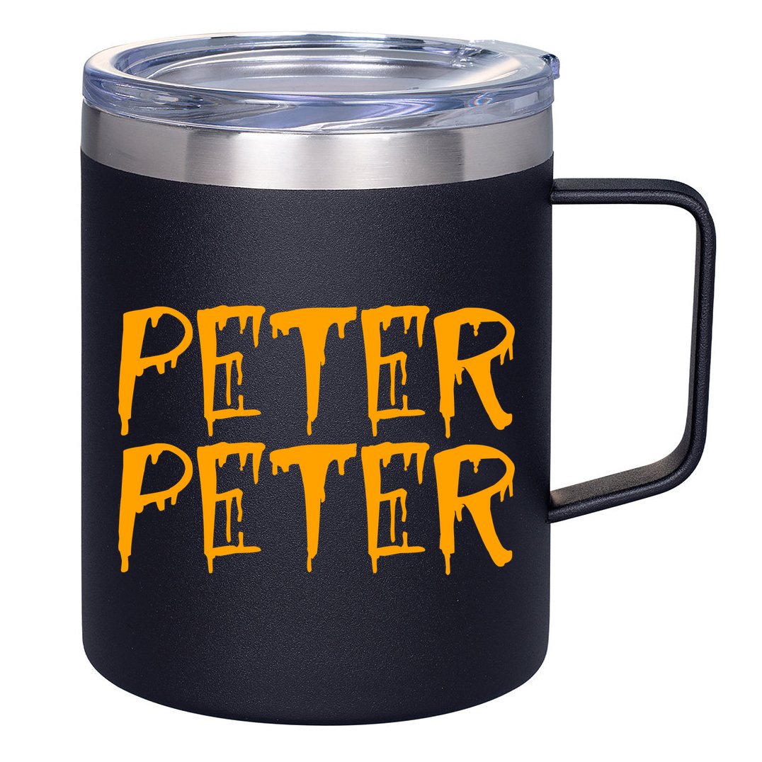 Peter Peter Pumpkin Eater Couples Halloween Costume 12oz Stainless Steel Coffee Mug