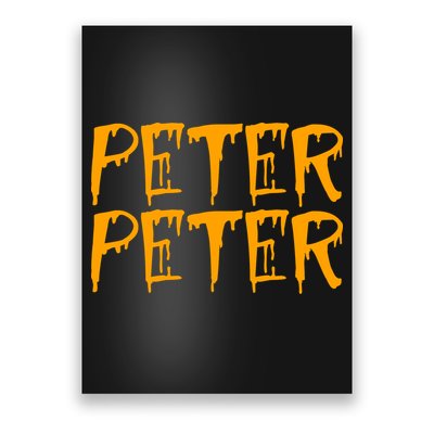 Peter Peter Pumpkin Eater Couples Halloween Costume Poster