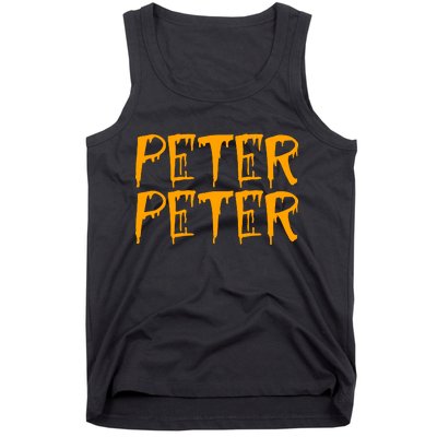 Peter Peter Pumpkin Eater Couples Halloween Costume Tank Top