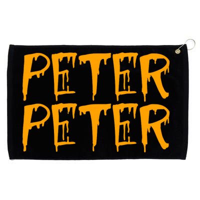 Peter Peter Pumpkin Eater Couples Halloween Costume Grommeted Golf Towel