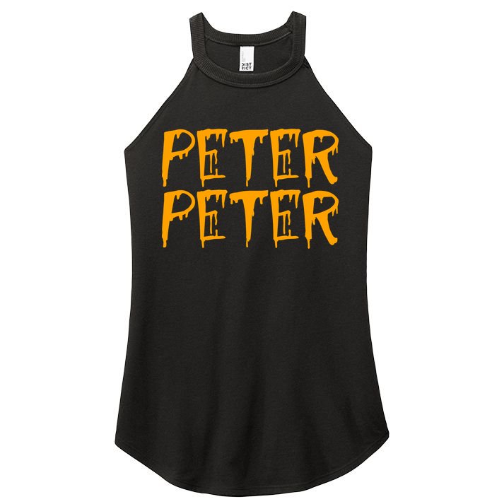 Peter Peter Pumpkin Eater Couples Halloween Costume Women's Perfect Tri Rocker Tank