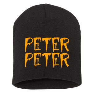 Peter Peter Pumpkin Eater Couples Halloween Costume Short Acrylic Beanie