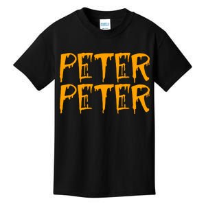 Peter Peter Pumpkin Eater Couples Halloween Costume Kids T-Shirt