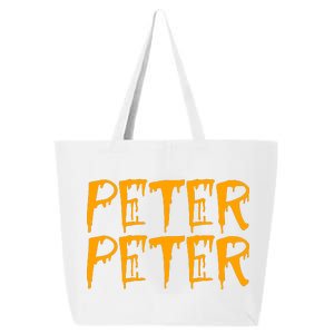 Peter Peter Pumpkin Eater Couples Halloween Costume 25L Jumbo Tote