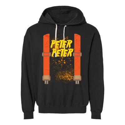 Peter Peter Pumpkin Eater Halloween Costume Garment-Dyed Fleece Hoodie