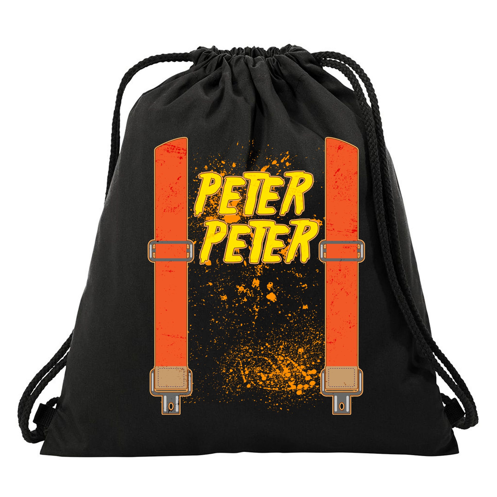 Peter Peter Pumpkin Eater Halloween Costume Drawstring Bag