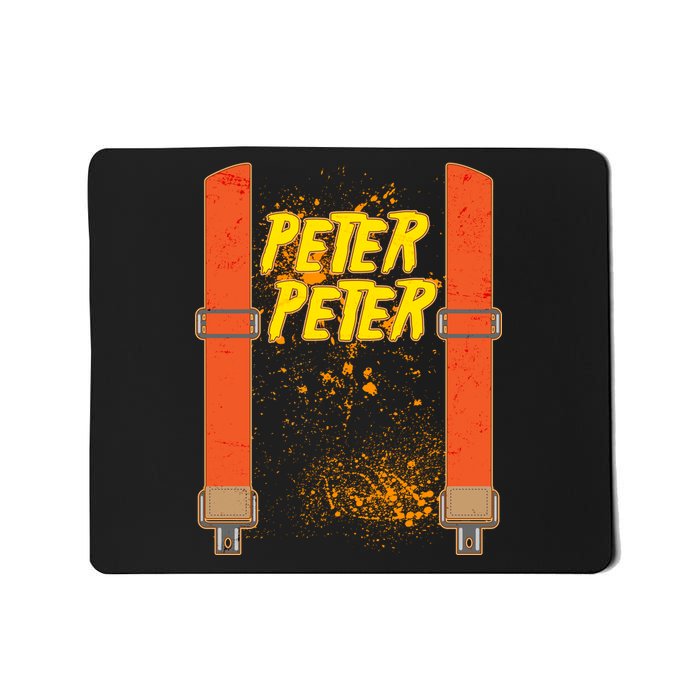 Peter Peter Pumpkin Eater Halloween Costume Mousepad