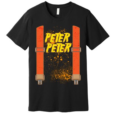 Peter Peter Pumpkin Eater Halloween Costume Premium T-Shirt