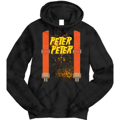 Peter Peter Pumpkin Eater Halloween Costume Tie Dye Hoodie