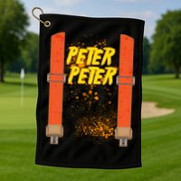 Peter Peter Pumpkin Eater Halloween Costume Golf Towel