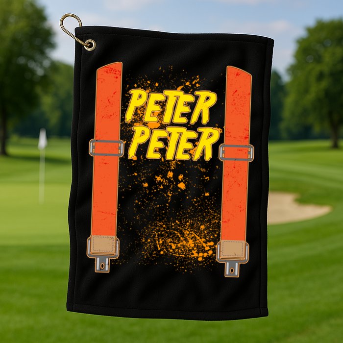 Peter Peter Pumpkin Eater Halloween Costume Golf Towel