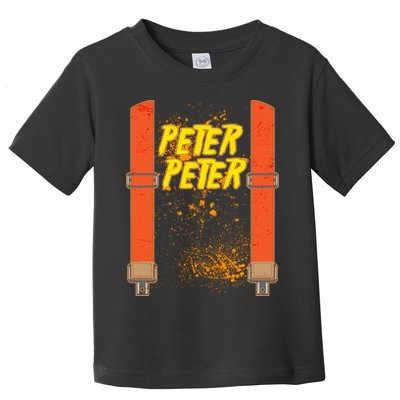 Peter Peter Pumpkin Eater Halloween Costume Toddler T-Shirt