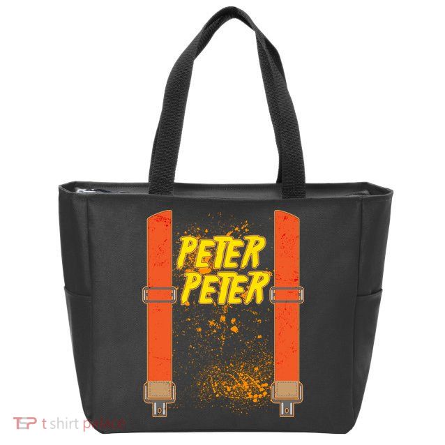 Peter Peter Pumpkin Eater Halloween Costume Zip Tote Bag