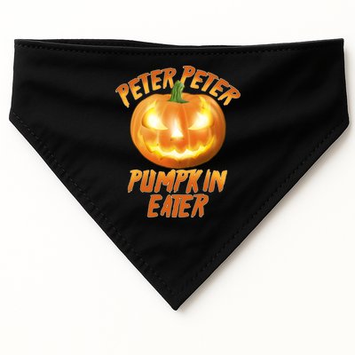 Peter Peter Pumpkin Eater Jack-o-lantern USA-Made Doggie Bandana