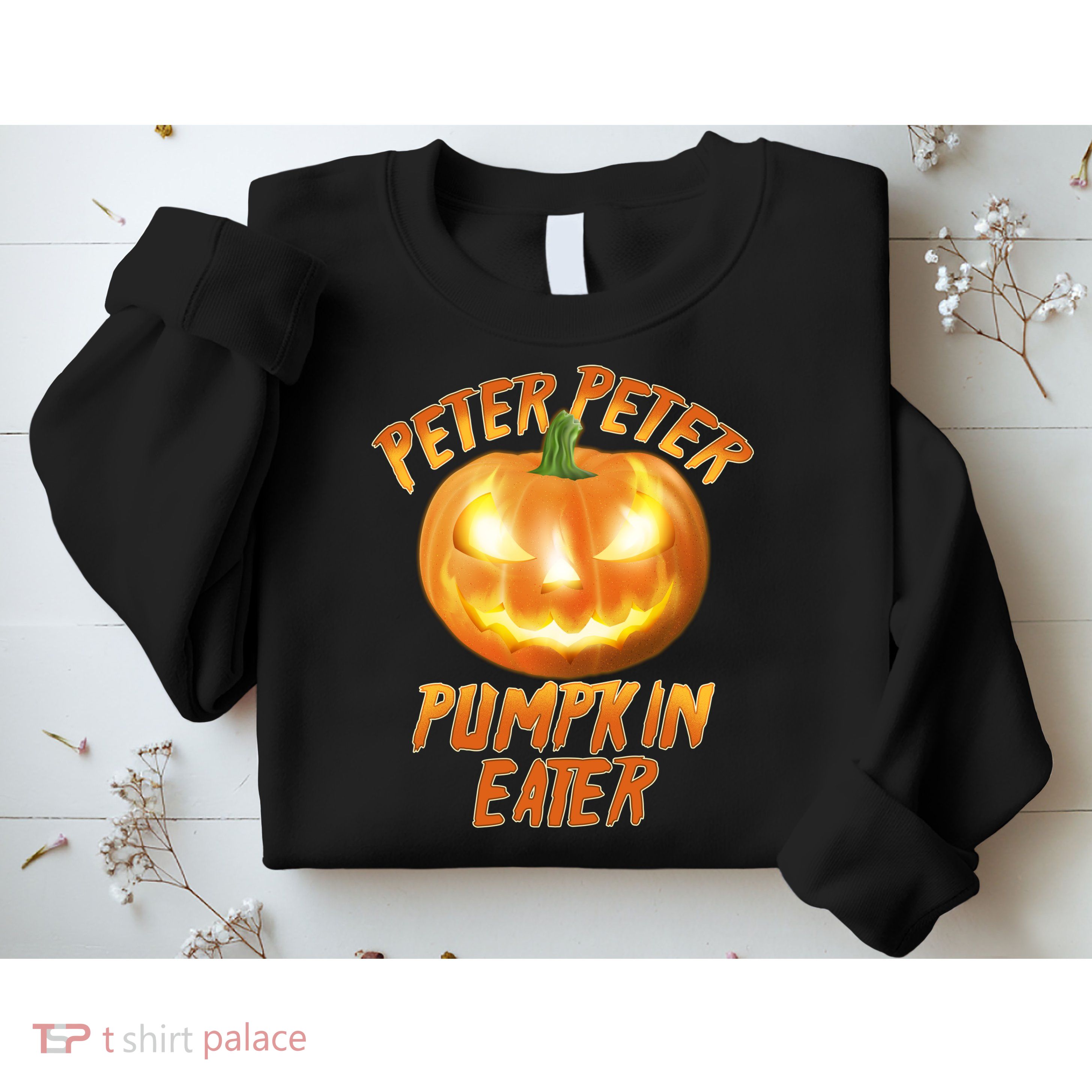 Peter Peter Pumpkin Eater Jack-o-lantern Sweatshirt