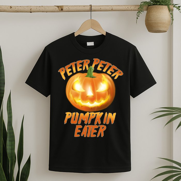 Peter Peter Pumpkin Eater Jack-o-lantern T-Shirt
