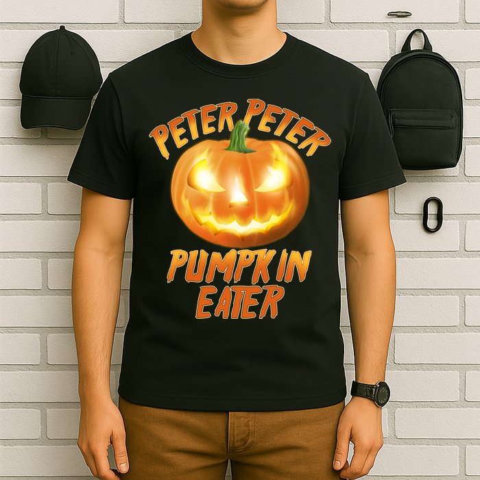 Peter Peter Pumpkin Eater Jack-o-lantern T-Shirt