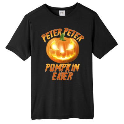 Peter Peter Pumpkin Eater Jack-o-lantern Tall Fusion ChromaSoft Performance T-Shirt