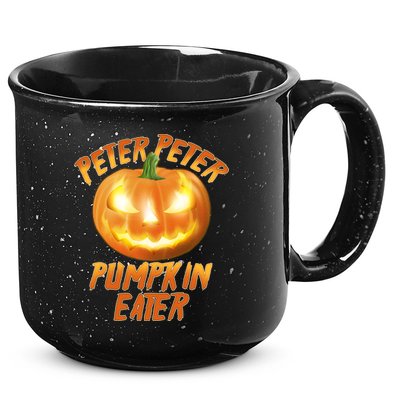 Peter Peter Pumpkin Eater Jack-o-lantern 15oz Campfire Ceramic Mug