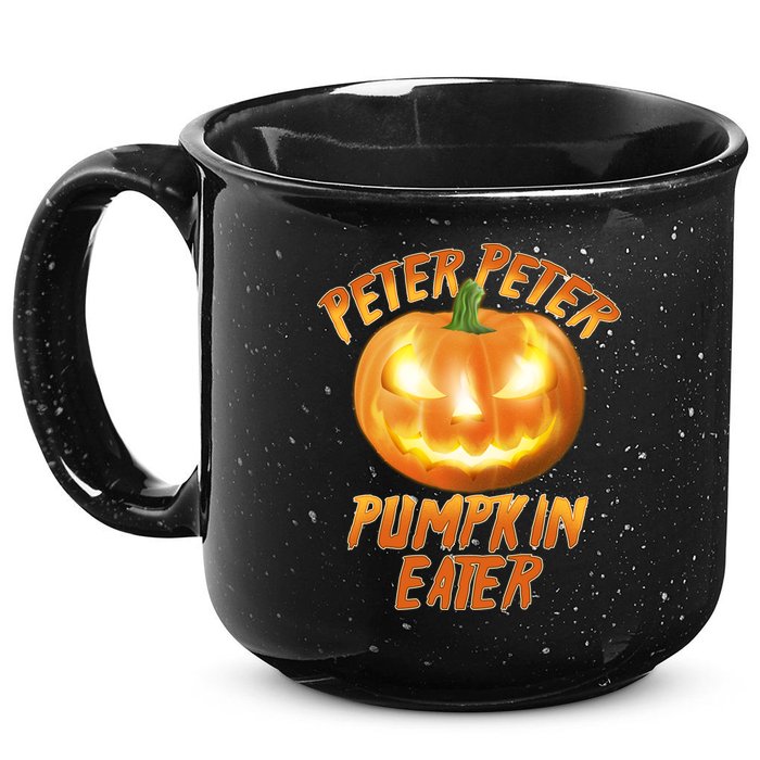 Peter Peter Pumpkin Eater Jack-o-lantern 15oz Campfire Ceramic Mug