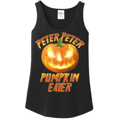 Peter Peter Pumpkin Eater Jack-o-lantern Ladies Essential Tank