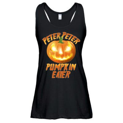 Peter Peter Pumpkin Eater Jack-o-lantern Ladies Essential Flowy Tank