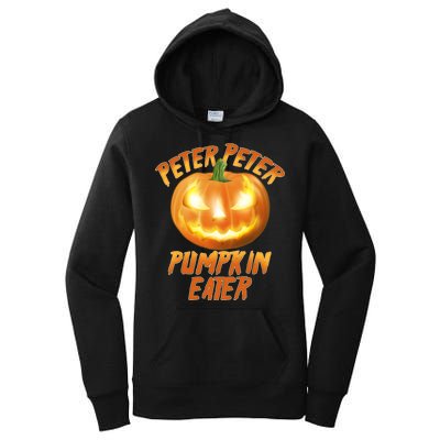 Peter Peter Pumpkin Eater Jack-o-lantern Women's Pullover Hoodie