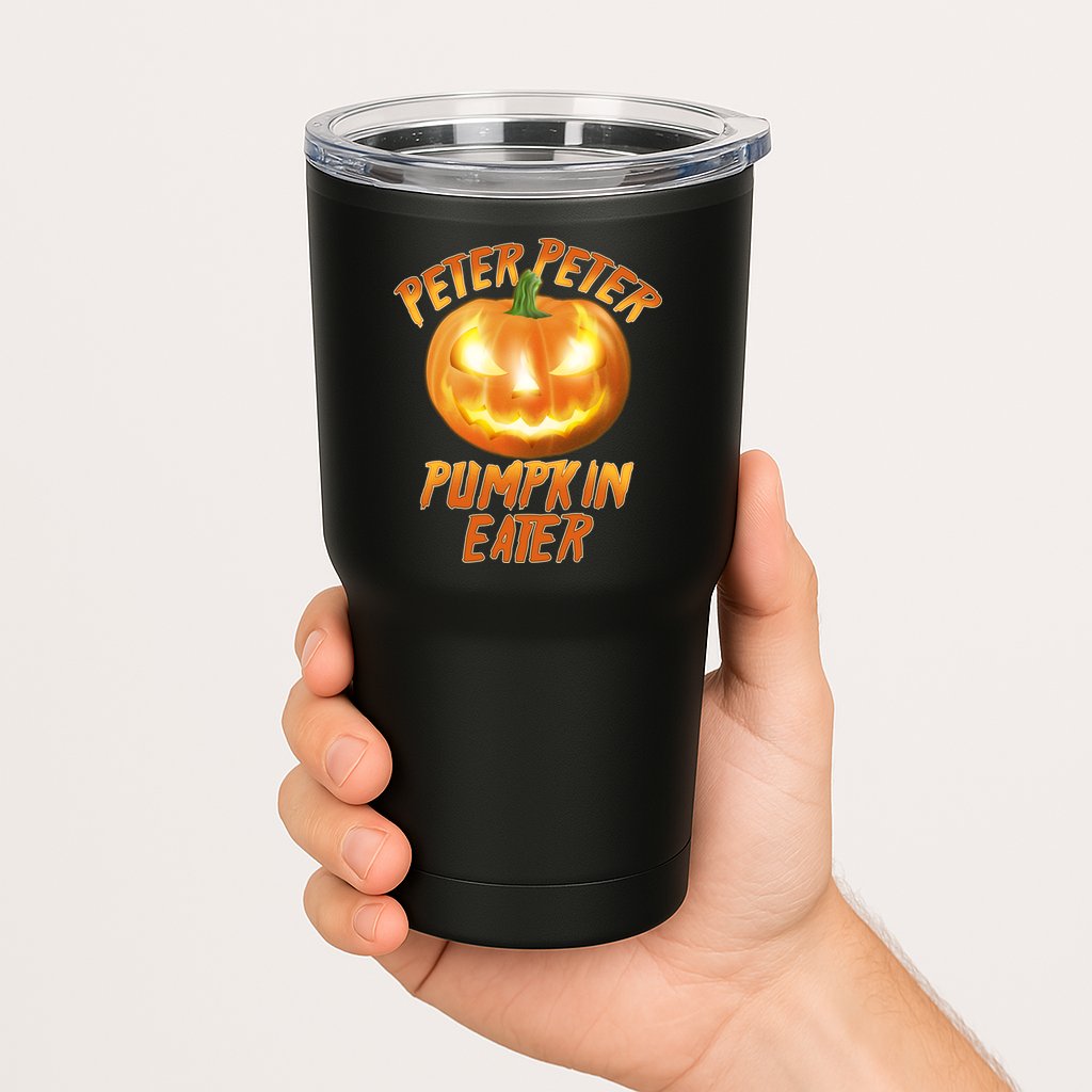 Peter Peter Pumpkin Eater Jack-o-lantern Tumbler