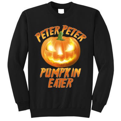Peter Peter Pumpkin Eater Jack-o-lantern Tall Sweatshirt