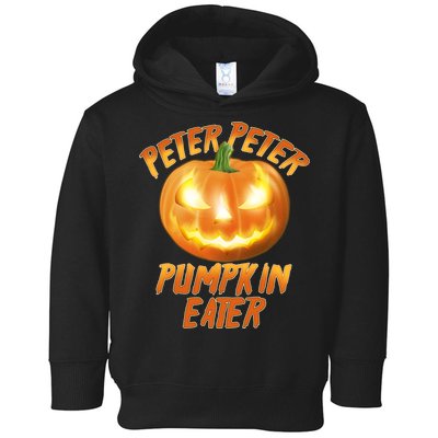 Peter Peter Pumpkin Eater Jack-o-lantern Toddler Hoodie