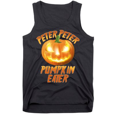 Peter Peter Pumpkin Eater Jack-o-lantern Tank Top