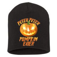 Peter Peter Pumpkin Eater Jack-o-lantern Short Acrylic Beanie