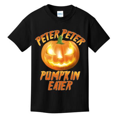 Peter Peter Pumpkin Eater Jack-o-lantern Kids T-Shirt