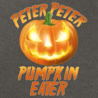 Peter Peter Pumpkin Eater Jack-o-lantern Cotton Canvas Backpack
