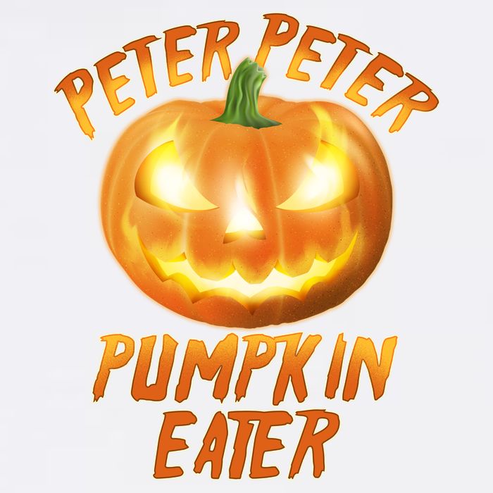 Peter Peter Pumpkin Eater Jack-o-lantern Garment-Dyed Sweatshirt