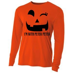 Peter Peter Pumpkin Eater Wife Couples Costume  Cooling Performance Long Sleeve Crew