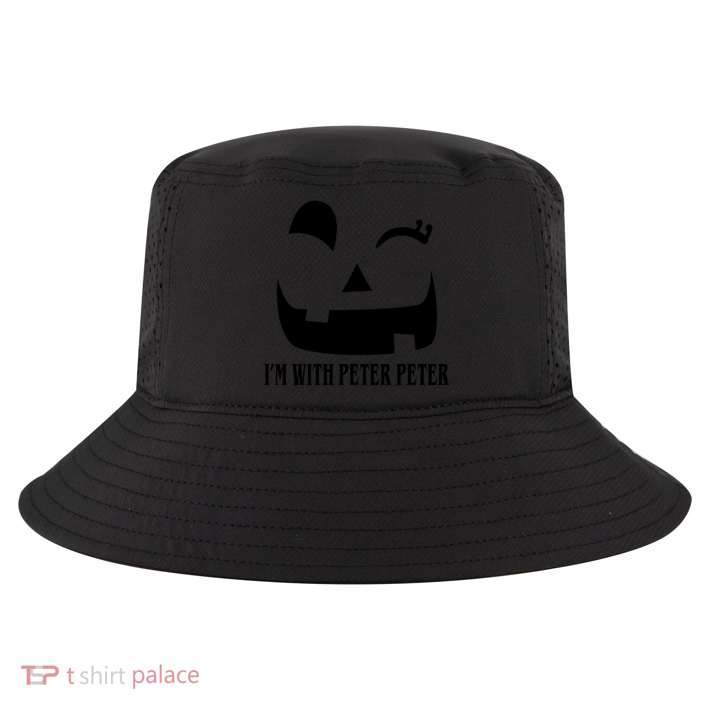 Peter Peter Pumpkin Eater Wife Couples Costume  Cool Comfort Performance Bucket Hat