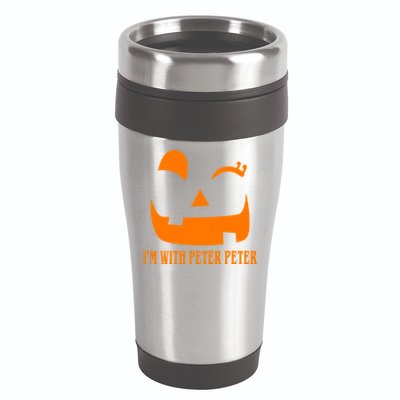 Peter Peter Pumpkin Eater Wife Couples Costume  16oz Travel Tumbler