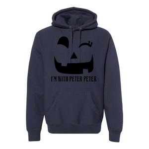 Peter Peter Pumpkin Eater Wife Couples Costume  Premium Hoodie