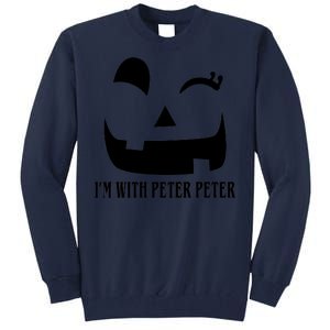 Peter Peter Pumpkin Eater Wife Couples Costume  Tall Sweatshirt