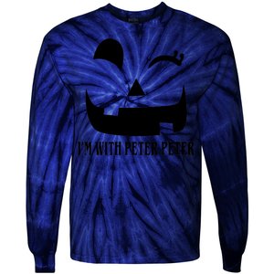 Peter Peter Pumpkin Eater Wife Couples Costume  Tie-Dye Long Sleeve Shirt