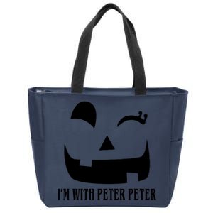 Peter Peter Pumpkin Eater Wife Couples Costume  Zip Tote Bag